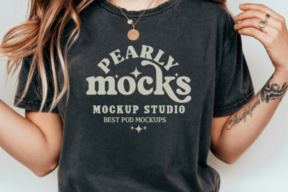 Download Comfort Colors 1717 Pepper Tshirt Mockup - Comfort Collection